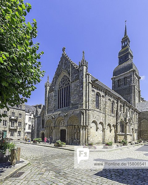 Basilika Saint Sauveur  Dinan  Departement Côtes-d'Armor  Frankreich  Europa