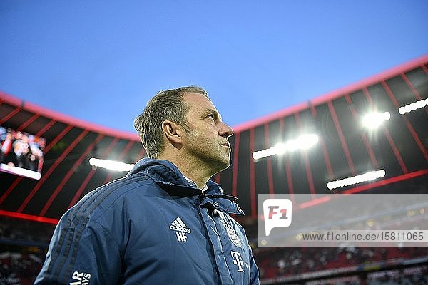Trainer Trainer Hans-Dieter Hansi Flick FC Bayern München FCB  Allianz Arena  München  Bayern  Deutschland  Europa