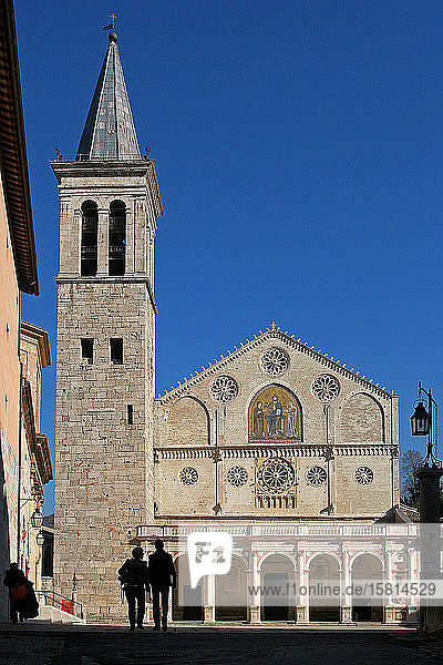 Kathedrale von Santa Maria Assunta  Spoleto  Perugia  Umbrien  Italien  Europa
