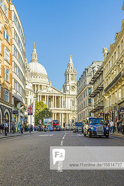 St. Pauls Cathedral in London  England  United Kingdom  Europe