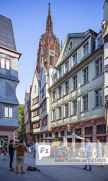New Old town  Frankfurt am Main  Hesse  Germany  Europe