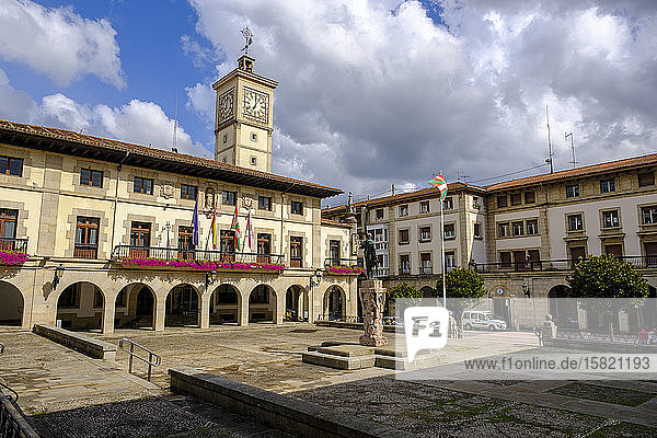 Spain  Biscay  Guernica  Foru Plaza town square