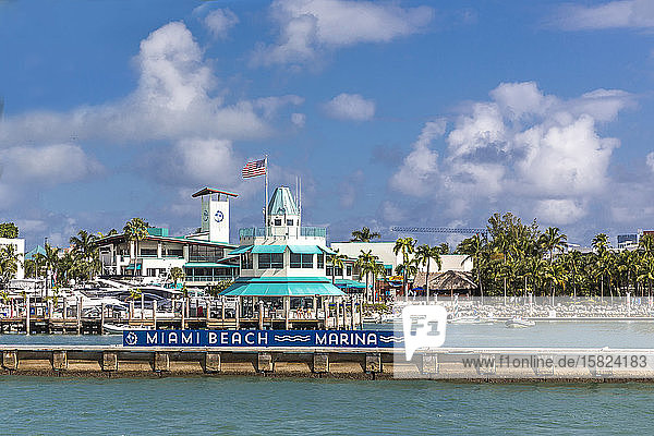 USA  Florida  Miami  Jachthafen