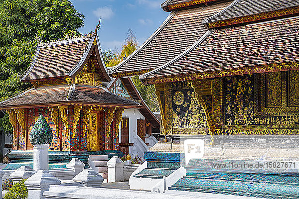 Buddhistischer Tempel Wat Xieng Thong in Luang Prabang / Laos