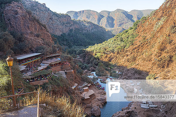 Ouzoud-Wasserfall bei Marrakesch in Marokko