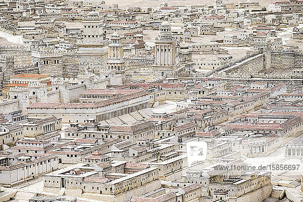 Holyland-Modell von Jerusalem Modell von Jerusalem in der Zeit des Zweiten Tempels