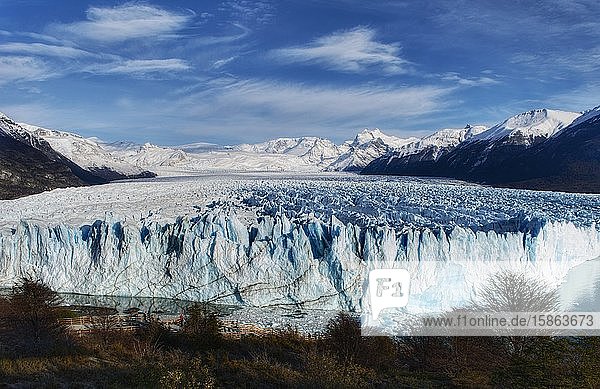 Perito-Moreno-Gletscher El Calafate Patagonien Argentinien im Winter