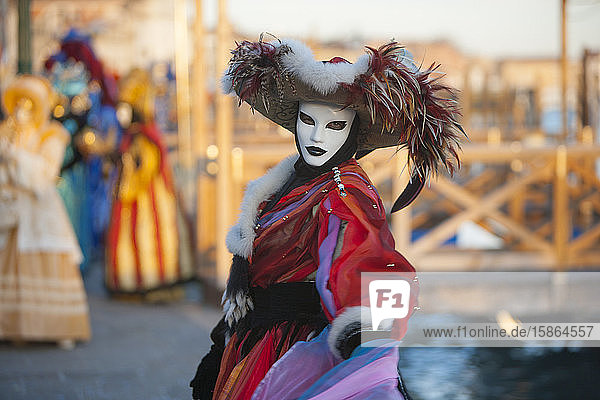 Karneval in Venedig  Venedig  Venetien  Italien  Europa