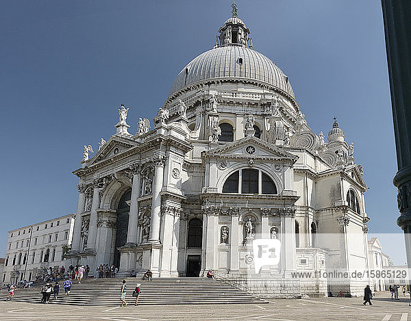 Kirche Santa Maria della Salute  Venedig  UNESCO-Weltkulturerbe  Venetien  Italien  Europa