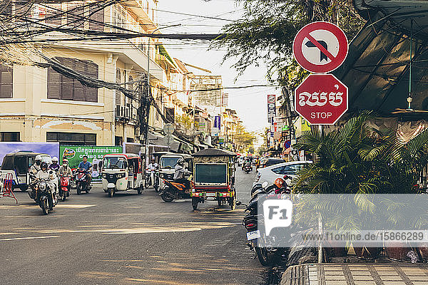 Street of Phnom Penh; Phnom Penh Phnom Penh Cambodia