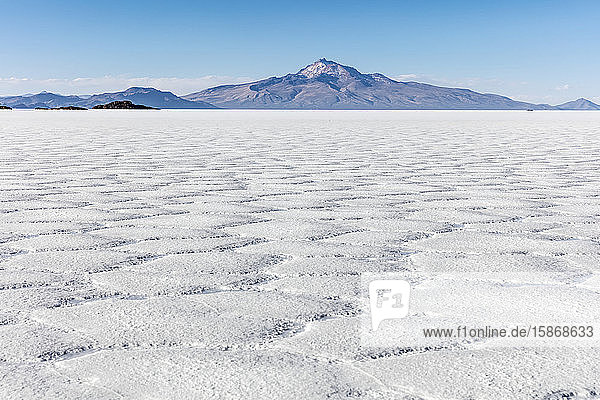 Landscape in the Salar de Uyuni; Potosi Bolivia
