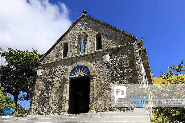 Kirche Notre Dame de l'Assomption  Terre de Haut  Iles Des Saintes  Les Saintes  Guadeloupe  Inseln unter dem Winde  Westindische Inseln  Karibik  Mittelamerika