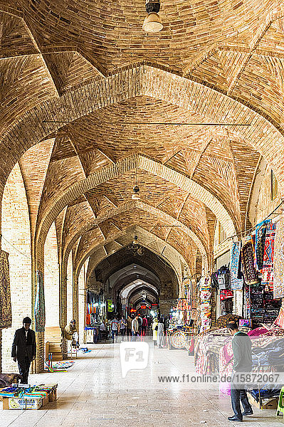 Alter Vakil-Basar  Meydan-e Gandj-e Ali Khan-Platz  Kerman  Provinz Kerman  Iran  Naher Osten