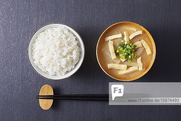 Traditionelle japanische Mahlzeit