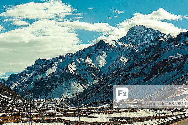 View of mountains