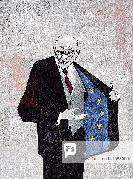 Illustration bartoszewski portrait