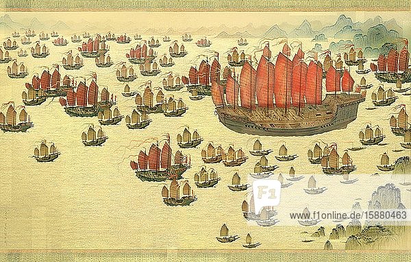 Illustration Ming armada