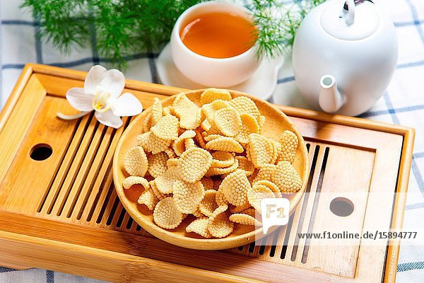 Traditional snack millet pancake