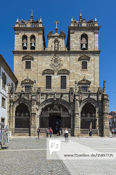 Da Sé Cathedral, Braga, Minho, Portugal.