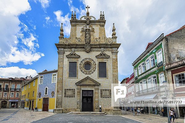 Church of the Third Order of St. Francis, Igreja dos Terceiros, Braga, Minho, Portugal.