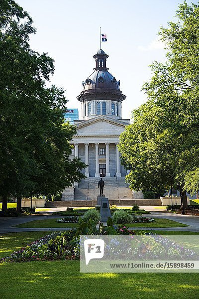 Columbia South Carolina home of the Statehouse Capital building with a rich history.
