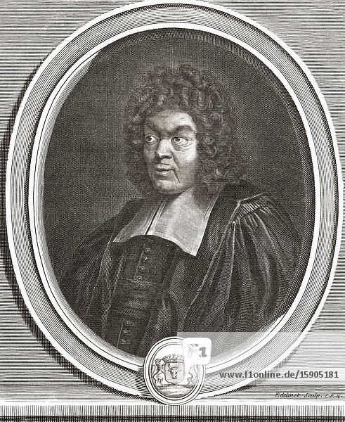 Paul Pellisson 1624-1693. French author.