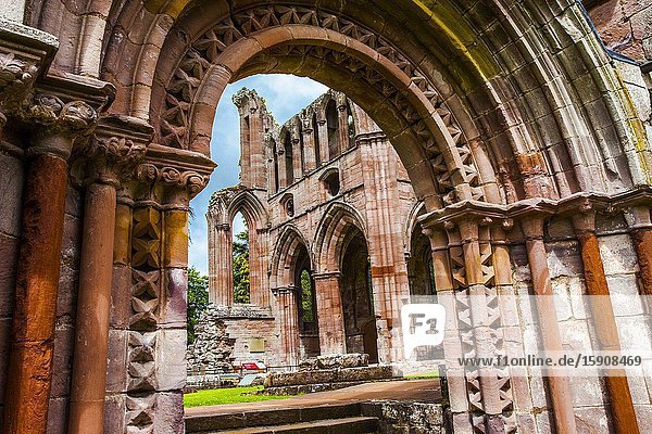 Dryburgh Abbey Scottish Borders District Scotland United Kingdom Europe.