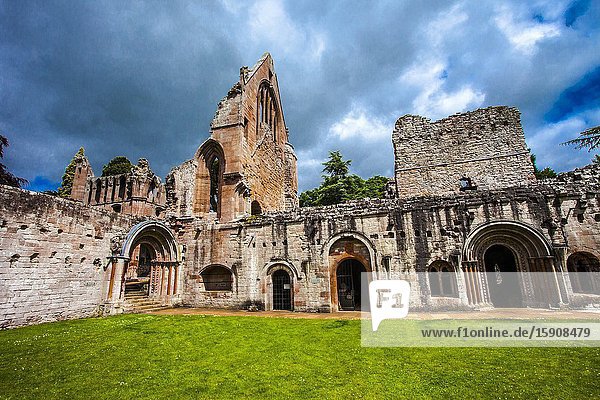 Dryburgh Abbey Scottish Borders District Scotland United Kingdom Europe.