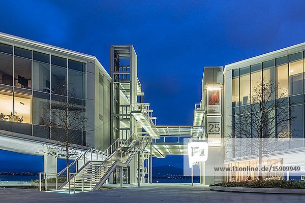 Santander Cantabria Spain. Centro Botín art gallery designed by Pritzker Prize-winner architect Renzo Piano.