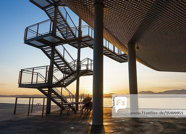 Santander Cantabria Spain. Centro Botín art gallery designed by Pritzker Prize-winner architect Renzo Piano.