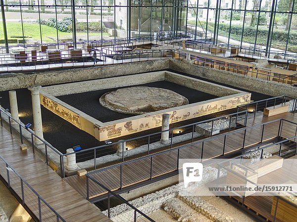 Vesunna Gallo-Roman Museum Perigueux Dordogne Department Nouvelle Aquitaine France.