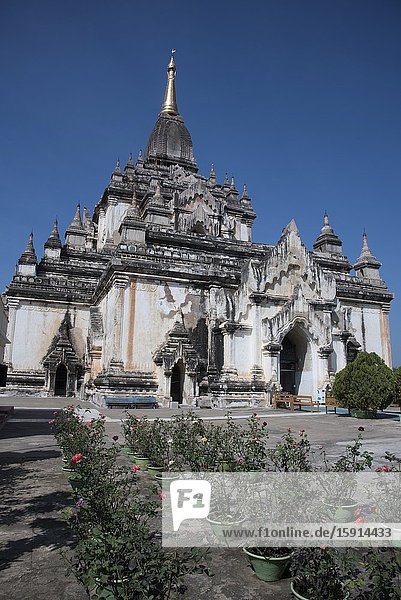 Myanmar: Bagan- Daw Palin Phaya temple  General-View 1203 A. D.