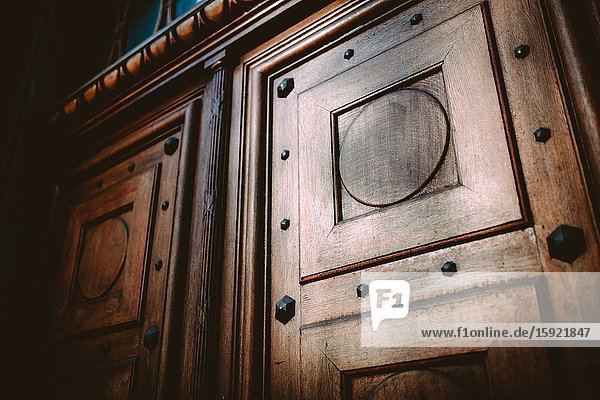 Doors in old town Bern Switzerland.