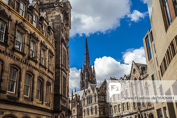 At right G & V Hotel Edinburgh Victoria Street Old Town Edinburgh Scotland United Kingdom Europe