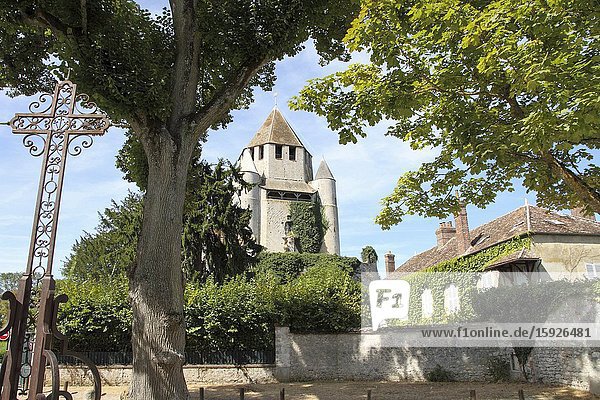 France Paris region Seine et Marne Provins medieval city tour Caesar Cesar tower.