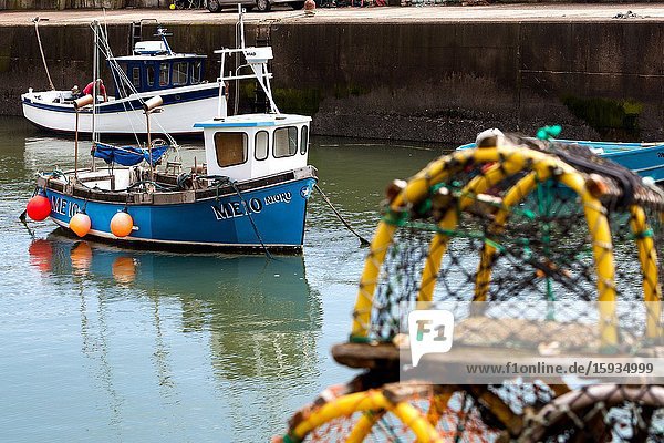 Johnshaven coastal fishing village N. E. Scotland UK.