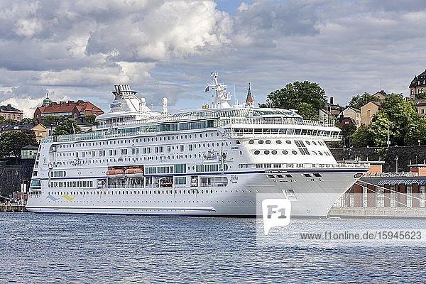 Passagierschiff Birka Stockholm  Ostseehafen  Stockholm  Schweden  Europa