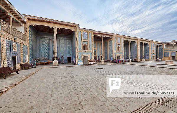 Haremshof  Tasch Hauli Palast  Chiwa  Usbeskistan  Zentralasien  Asien
