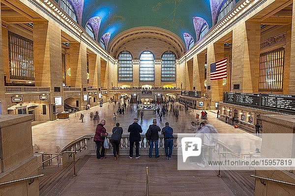 Innenansicht des Grand Central Station  Grand Central Terminal  Manhattan  New York City  New York State  USA  Nordamerika