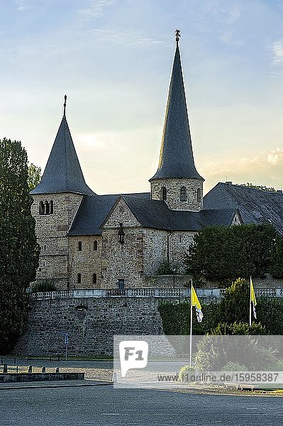 Mittelalterliche Michaelskirche  819 bis 822  Altstadt  Fulda  Hessen  Deutschland  Europa