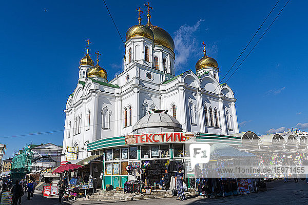 Kathedrale zur Geburt der Theotokos in Rostow am Don  Gebiet Rostow  Russland  Eurasien