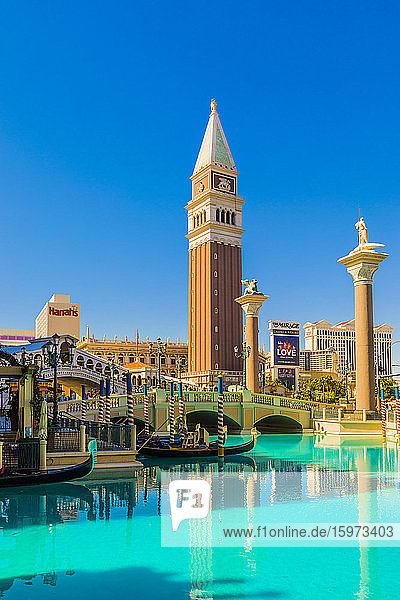 Venetian Hotel and Casino  Las Vegas  Nevada  Vereinigte Staaten von Amerika  Nordamerika