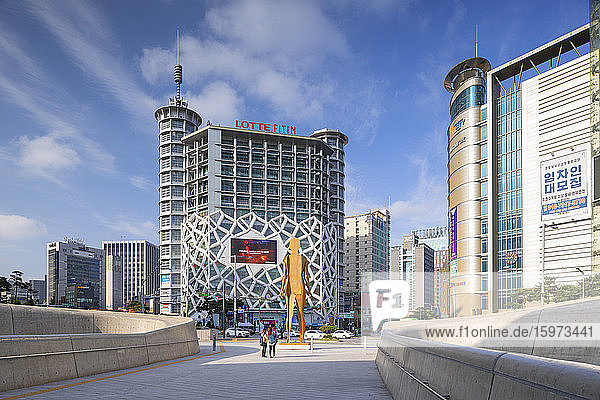 Dongdaemun Design Plaza und Lotte Fitin Mall  Seoul  Südkorea  Asien