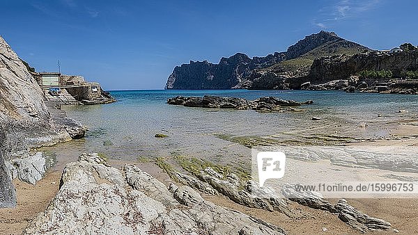 Cala Sant Vicen? - Cala Barques Pollen?a Mallorca Balearic Islands Spain.
