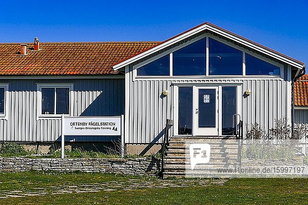 Ottenby Oland Sweden A national park on the southern top of the island popular with bird watchers and the Ottenby bird station.