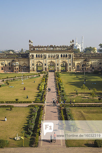 Bara-Imambara-Komplex  Bada Imambara (Hauptgebäude)  Lucknow  Uttar Pradesh  Indien  Asien