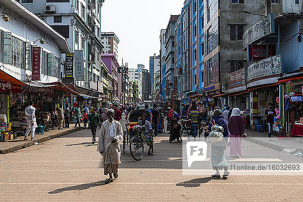 Stadtzentrum Sylhet  Bangladesch  Asien