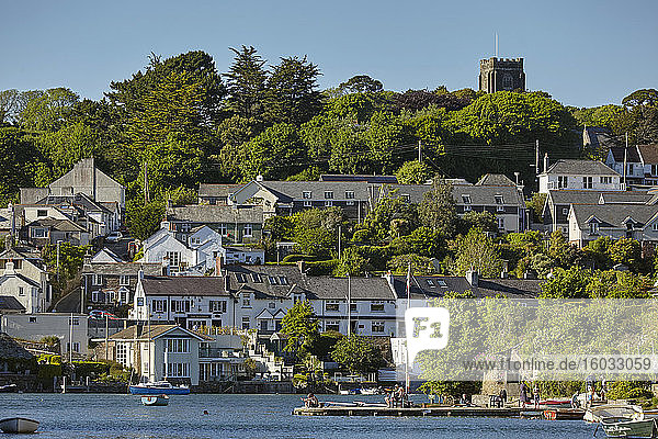 Newton Ferrers am Fluss Yealm in der Nähe von Plymouth an der Südküste Devons  Devon  England  Vereinigtes Königreich  Europa