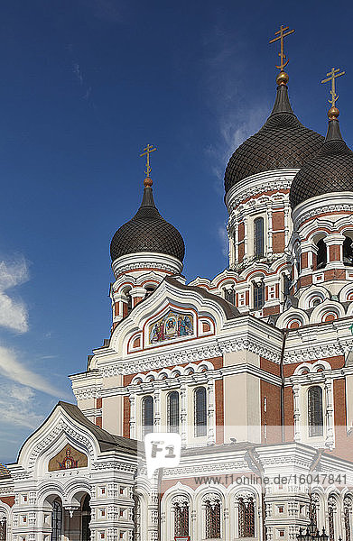 Europa  Baltische Staaten  Estland  Tallinn  Außenansicht der St.-Alexander-Newski-Kathedrale