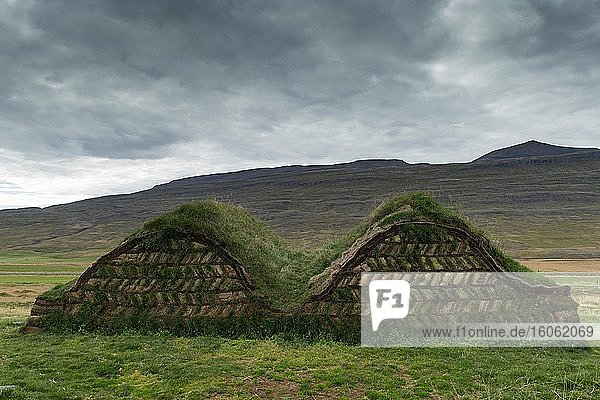 Torfhäuser  Lýtingsstaðir  bei Varmahlíð  Island  Europa